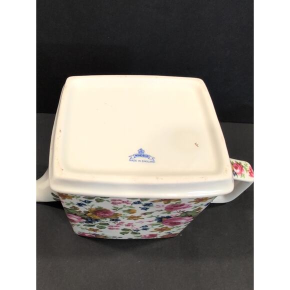 Vintage Sadler "Olde Chintz" teapot, Gold Gilding, Windsor England. 16 Oz - Picture 8 of 13